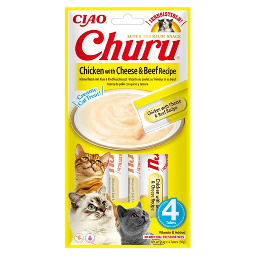 Inaba Churu Przysmak dla Kota Kurczak z Serem 4x14g